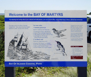 Welcome to the Bay of Martyrs, Peterborough Victoria